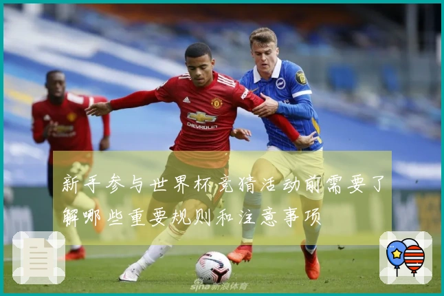 新手参与世界杯竞猜活动前需要了解哪些重要规则和注意事项