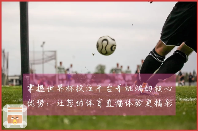 掌握世界杯投注平台手机端的核心优势，让您的体育直播体验更精彩！